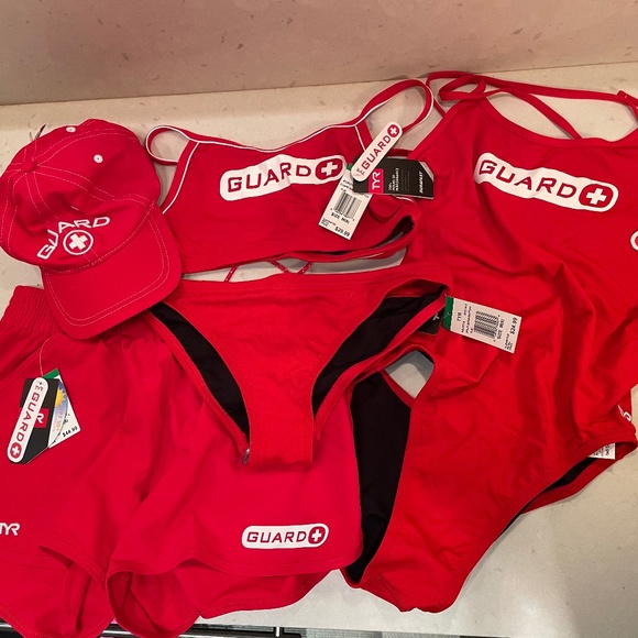 NWT Full Set TYR Lifeguard Swimwear/Uniform - Picture 4 of 6